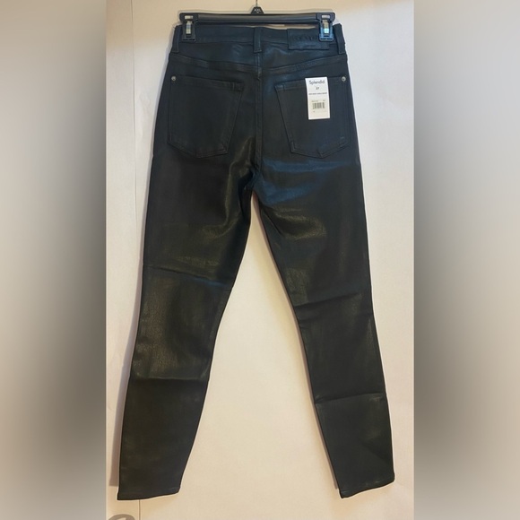 SPLENDID HIGH WAIST COATED SKINNY ANKLE JEAN NWT SIZE 23,26 - Picture 4 of 8